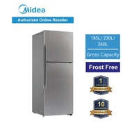 (READY STOCK)  Midea 2-Door Refrigerator | 185L / 230L /260L (Peti Sejuk Dua Pintu)