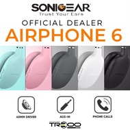 SonicGear Airphone 6 Wireless Bluetooth Over-Ear Headphone with Microphone