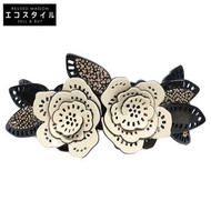 Alexandre de Paris [狀況良好] 花與萊茵石髮夾