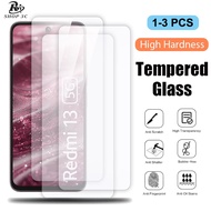 3PCS Tempered Glass For Xiaomi Redmi 13 13C 12 12C 11A 10 10A 10C 9 9A 9C 9T 8 8A A3 A2 A2+ A1 A1+ 4