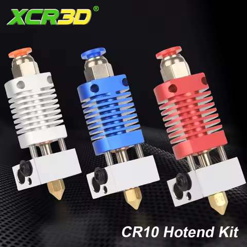 XCR3D MK8 Assembled Extruder Hot End Kit Ender 3 CR10 Printer 1.75mm 0.4mm Nozzle Aluminum Heating B