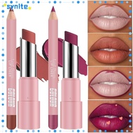 SYNITE Velvet Matte Lip Liner, Long-Lasting 24hrs Smooth Lipstick Pen Set,  Matte  Waterproof Non-st