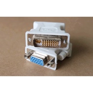 Brand New DVI24+5 to VGA Conversion Head DVI to VGA with HD Digital Conversion Chip DVI-D to VGA Hea