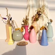 Multicolor ceramic vase, ceramic vase, pastel vase, rustic vase, nordic vase, scandinavian vase, flo