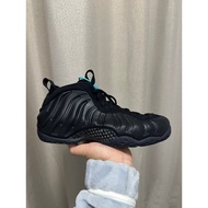 FOAMPOSITE ONE Black Spray Bubble Sneakers Hadaway Actual Combat Basketball Shoes Men's High-Top Sne