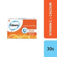 CALSOURCE Calcium 260MG + Vitamin C 1000MG Effervescent 30S
