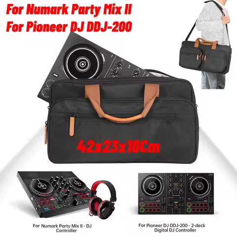 EVA DJ Controller Storage Bags Dustproof DJ Equipment Carrying Bags with PU Handle for Numark Party 