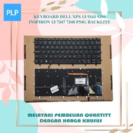 Dell XPS 13 9343 13 9350 13 9360 P54G P54g002 Backlite Keyboard