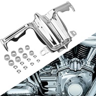 Chrome Tappet / Lifter Block Accent Trim Cover For Harley Twin Cam 00-17 Touring Electra Glide Dyna 