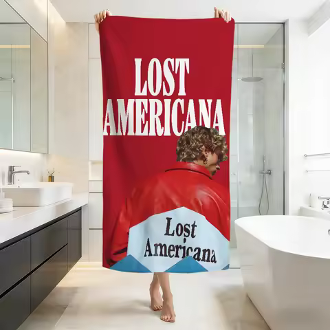 Rapper Singer M-Machine G-Gun Kelly M-MGK lost americana soft Beach Towels Trip swim Pool bath Towel