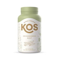 KOS Organic Ashwagandha KSM-66 1500mg - High Potency, Natural