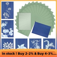 Cyanotype Paper Kit, 24 Pcs Sun Print Paper Kit A5 Solar Drawing Paper Sensitivity Nature Printing P