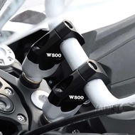 Handlebar Riser Clamp CNC Handle Bar Lift Extend Adapter Mount For Kawasaki W800 w800 W 800