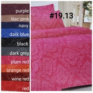 Bedsheet 160x200x30 cm elegant Plain Embossed