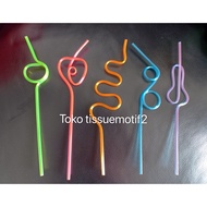 Pvc straws, speech therapy,/therapy, unique thread,/kaku,/art straw