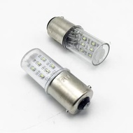 B15 Patch LED Lamp Bead Small Bulb Three-Color Signal Indicator 12V24V 220V Mount Alarm Light Bulb
