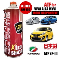 JAPAN SHENZO ATF / CVT For Perodua Myvi Alza Viva Ativa Aruz - Shenzo Racing Oil Japan High Performance ATF