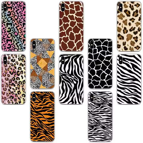 Animal Skin Cover For TCL 505 502 501 50 XE 10 20 Pro 30 SE 40 XL LE 4G Nxtpaper 5G K11 403 306 305 