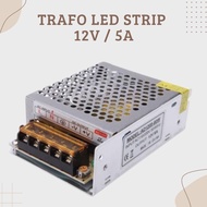 POWER SUPPLY ADAPTOR SWITCHING TRANSFORMER LED STRIP 12V 5A 12 VOLT 5 AMPERE POWER SUPPLY LED STRIP