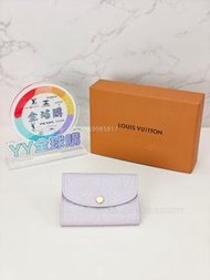 👏Louis Vuitton Rosalie 零錢包 粉紫色 M25807 全實拍 📸 📸100% new🎁LV 錢包 卡包 零錢包 Wallet，Coin Purse，Card Holder 生日禮