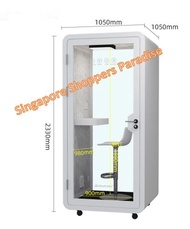 POD 100 Single Pax Phone Booth/ Office Pod/ Acoustic pod/ SoundProof Pod/Privacy Pod/ Portable Pod/