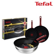 Tefal Unique Induction Premium Frying Pan 20cm+24cm+26cm+Multi Pan 28cm CT1-UQFP202426W28