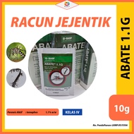 BASF Abate 1.1G Racun Jejentik 10g Temephos 1.1% Kawalan Aedes Pasu Bunga Longkang Tangki
