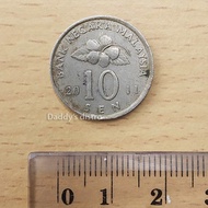 Coin Koin asing lama Bank Negara Malaysia 10 sen 2011