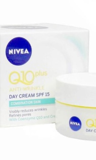 NIVEA Q10 PLUS 抗皺修護日/晚霜