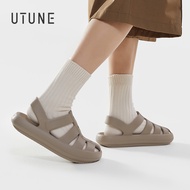 UTUNE Xăng đan Đế Dày Không Trượt Thoáng Khí Thời Trang Mùa Hè Cho Nữ Nam