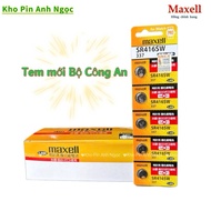 Genuine Maxell SR416SW - 337 1.55v Wristwatch Battery