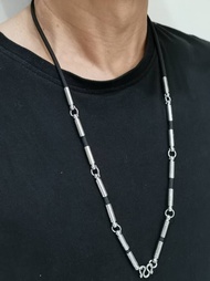 4mm Thickness Nylon String Seven Hooks Amulet Necklace L77cm.