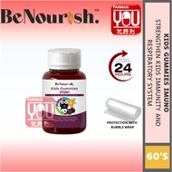 [YouPharmacy] BeNourish Kids Gummies Imuno 60's Gummies | For Healthy Growth