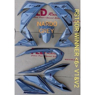 RS150 (V1)(V2) HLD COVERSET - Winner (6) [ NARDO GREY ]