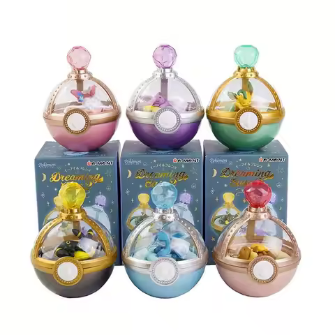 Pokemon Creative Blind Box with Sleeping Eevee Dream Ball Espeon Monster Umbreon Leafeon Glaceon Syl