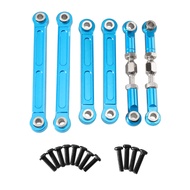 For WLtoys 1/12 124008-2705 124010 RC Car Metal Steering Linkage Upgrade Steering Rod Pull Rod Parts