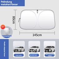 Car umbrella Anti-heat Windshield cover Automobile Sun Shade Car sunshade Open size protective umbre