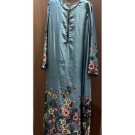 Pre-loved Stitched Jakel Printed Jubah