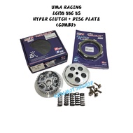 COMBO 100% ORIGINAL UMA RACING LC135 4S 5S 55D 55C 5YP 2S4 2S42 HYPER CLUTCH WITH CLUTCH PLATE LC 13