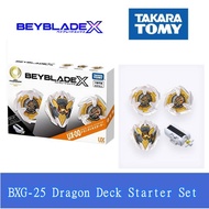 Original Takara Tomy Beyblade-X BXG-25 Dragon Deck Starter Set Spinning Toy BX-00