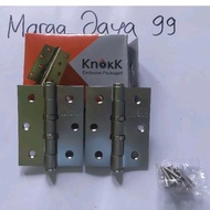 Knokk Hinges 3" NP / KnokK Window Hinges / 3 inch Window Hinges