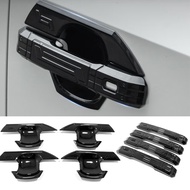 For Toyota Land Cruiser 250 Prado LC250 2024 + Car Exterior Side Door Handle Cover Door Bowl Case Tr