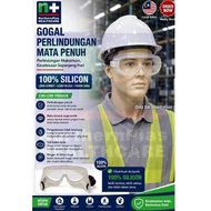 Goggles 100% Solf Silicone/Safety Goggles/Gogal perlindungan mata penuh