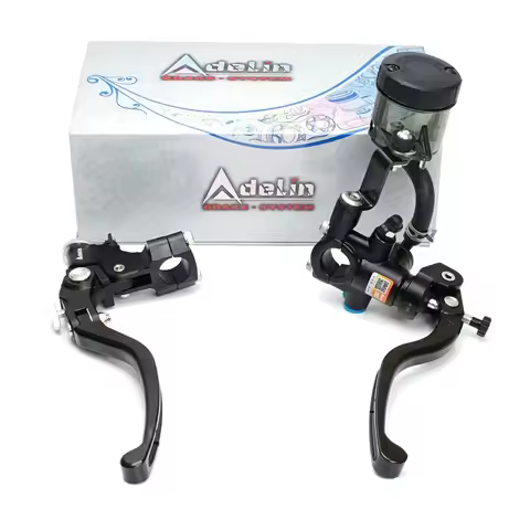 Adelin 14/15/16/17.5/19mm PX1Motorcycle Brake Clutch Pump Master Cylinder Lever Handle Hydraulic Pum