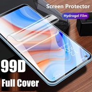 Full Coverage Hydrogel Film For OPPO Reno 12 11 11F 10 Pro + 8T 4G 8 5G 8z 7 7z 6z 6 5z 5 5F 4 4Z 4F