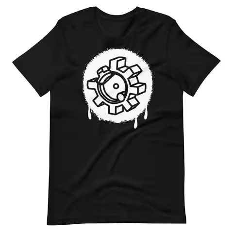 Ar 15 Bolt Grunge Spray Paint T Shirt