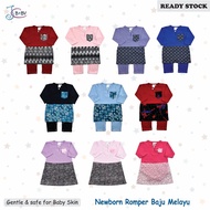 JC BABY Newborn Romper Baju Melayu Boy Baju Raya Sampin Jumpsuit Bayi Kurta Lelaki Murah Girl Romper