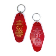 LAXPICOL 2PCS Hotel Motel Keychain The Overlook hotel Come And Play With Us Since 1907