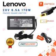 170W Lenovo Laptop Charger 20V 8.5A for LOQ 15IRX9 15IRX10 15IRH8 Ideapad Gaming 3 15IHU6