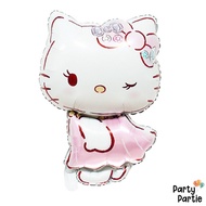 [Ecer] Balon Foil Hellokitty Kedip / Hellokitty Wink Foil Balloon / Round Foil Hk / Balon Hellokitty